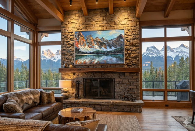 Moraine Lake Light - Original Mountain Landscape Painting 40x60