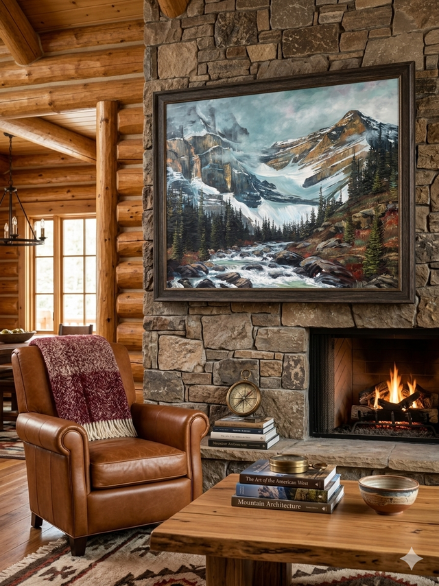 "Mountain Majesty V" | SOLD | Original Acrylic Painting by Teresa Grasby