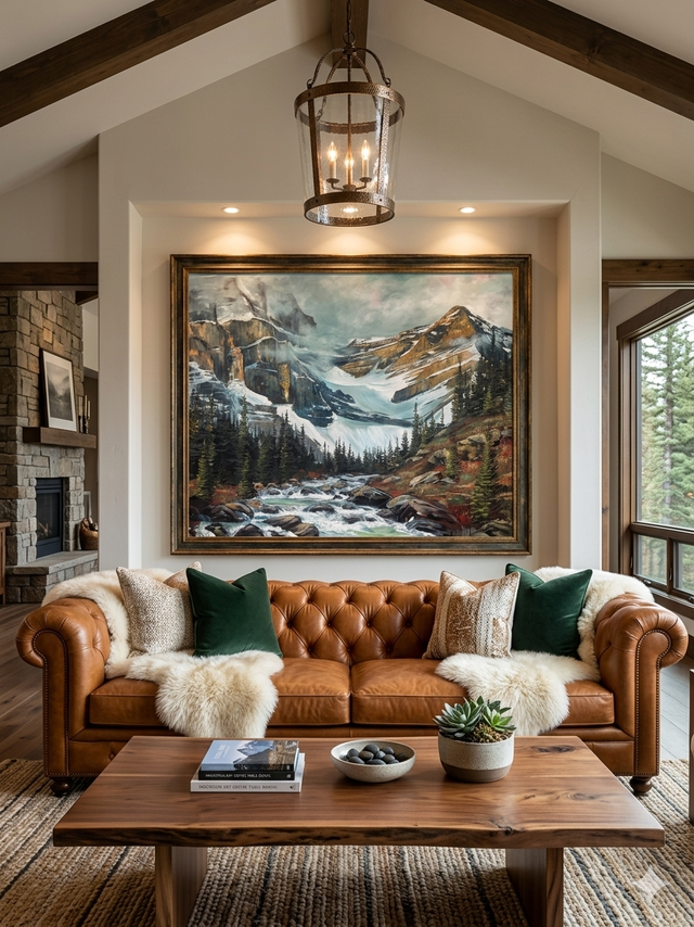 "Mountain Majesty V" | SOLD | Original Acrylic Painting by Teresa Grasby