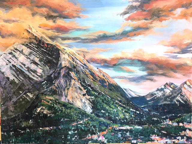"Banff at Rundle"   30"x42"