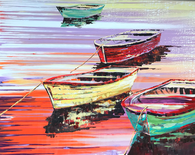 "Lying in Wait"   48" x 60"