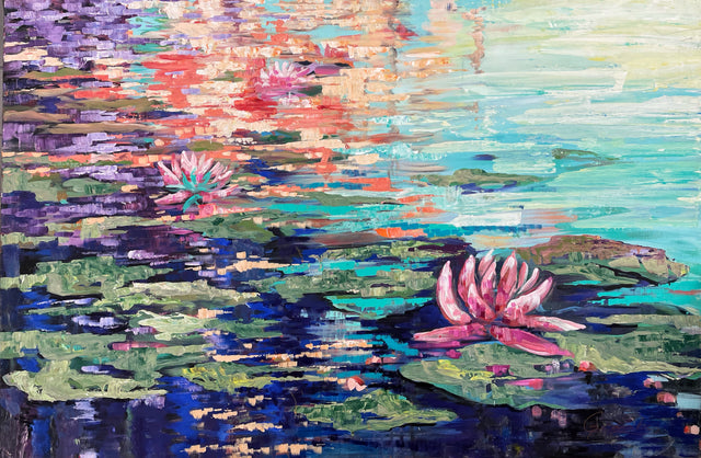 "Waterlilies" 48" x 60"