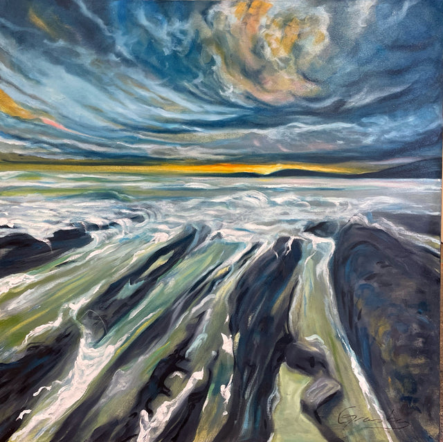 "Low Tide"   36" x 36"